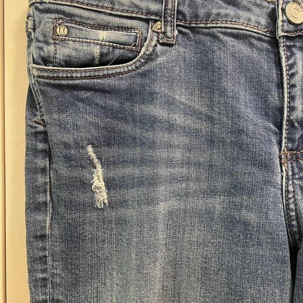 Kut from the Kloth Blue Straight Leg Jeans - Picture 8 of 16